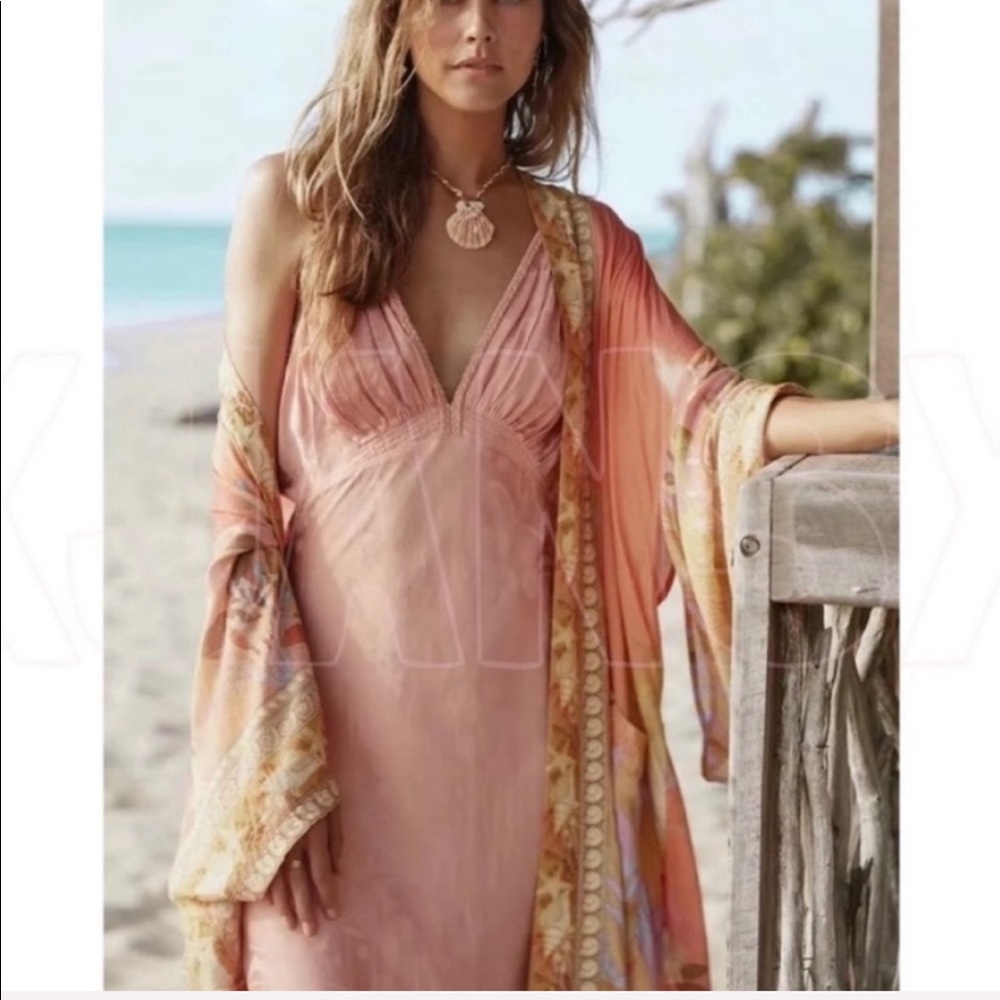 Bohemian Mermaid Kimono Duster - Picture 3 of 16